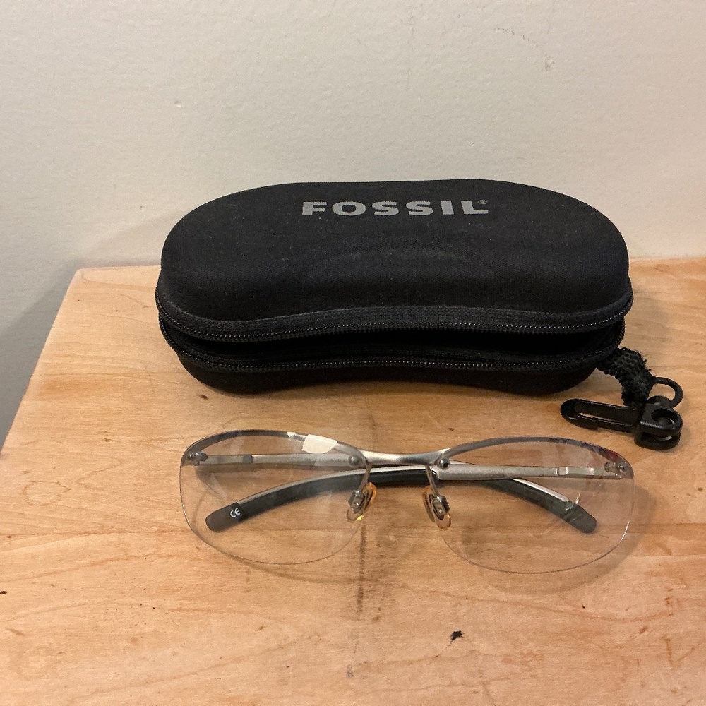 Fossil Cruise Rimless Eyeglasses TS4015 020 62 15 126
